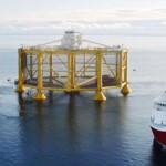 SalMar Aker Ocean's open ocean salmon farm.