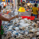 A Singapore fish market