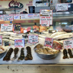 Fresh seafood for sale in Seattle, Washington, U.S.A.