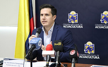 Ecuador’s National Chamber of Aquaculture (CNA) Executive President José Antonio Camposano.