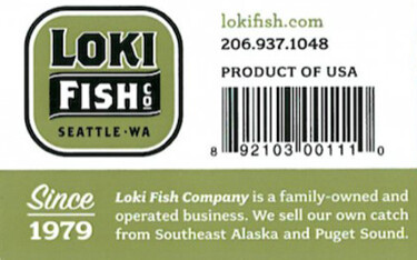 Loki Fish Company is recalling four-ounce packages of its Keto Salmon Lox.