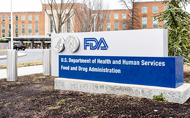 The Food and Drug Administration building in the Washington D.C., U.S.A. area.