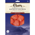 Echo Falls Tapas Sliced Smoked Alaskan Sockeye Salmon.