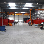 The interior of Morgère's new manufacturing in Miniac-Morvan, France