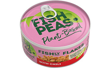Fish Peas is a plant-based seafood analog being launched by Karavela.