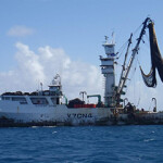 Drifting fish aggregate devices used by tuna purse seiners, which are coming under increasing criticism from companies and environmentalists.