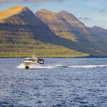 A fishing boat in the Faroe Islands