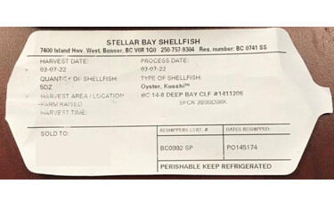 A foodborne illness outbreak linked to norovirus has forced Bowser, British Columbia, Canada-based Stellar Bay Shellfish to recall some of its oysters.