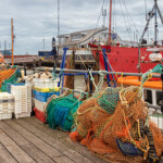 A fishing dock in the United Kingdom.