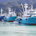 A Papua New Guinea fishing fleet