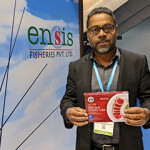 Ensis General Manager Hussain Afeef with the company's new skipjack seared tuna