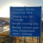 The Norway-Russia border.