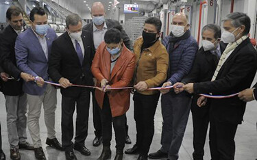Camanchaca cuts the ribbon on its new frozen horse mackerel plant