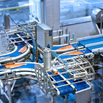 A salmon processing line operated by Hofseth International