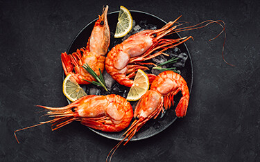 Two researchers at ETH Zurich are advancing research into the development of a prawn-like product made with microalgae.