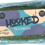 A package of Hooked Foods' "Toonish" plant-based tuna analog.