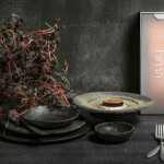 A plate of the Hima Seafood's trout and the packaging its products will come in.