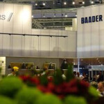 A trade show booth for Baader