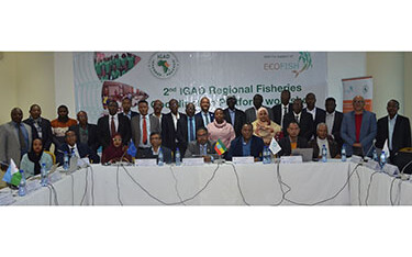 Various ministers for the Intergovernmental Authority on Development during the August 16 to 18 meeting in Addis Ababa, Ethiopia.