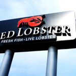 A Red Lobster sign