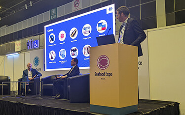 Panelists at Seafood Expo Asia discuss the current state of air freight.