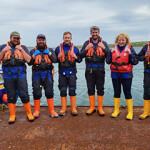 The Scottish Sea Farms Lober Rock team.