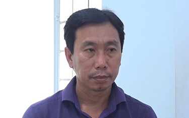 Truong Trung Tin, the director of Trung Tin Seafood Import and Export Limited Company.