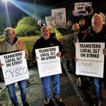 Striking Sysco workers.