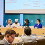 A meeting of the World Trade Organization committee in charge of negotiations on the agreement to end harmful fishing subsidies.