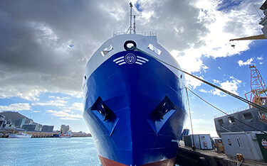 The Oceana Group fishing vessel Desert Diamond.