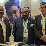 Members of Papua New Guinea's Fishing Industry Association at Seafood Expo Asia.
