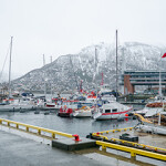 The port of Tromso, Norway.