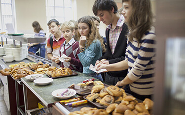 A Russian secondary school.