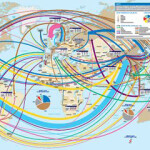 A graph of global seafood trade, compiled by Rabobank.