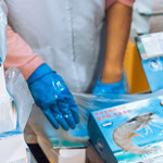 Frigopesca products being packed.