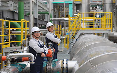 Calysseo's plant in Chongqing, China.