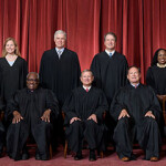 The nine justices of the Supreme Court of the United States