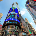 The Nasdaq Stock Exchange in New York City.