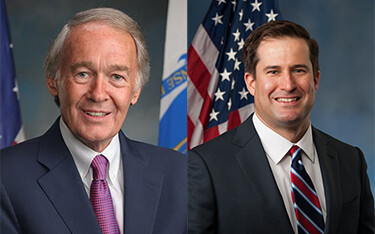 U.S. Senator Ed Markey and U.S. Representative Seth Moulton