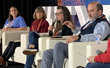 A panel covering Bering Sea crab at the Pacific Marine Expo