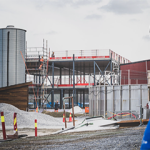 A Kvaroy plant under construction.