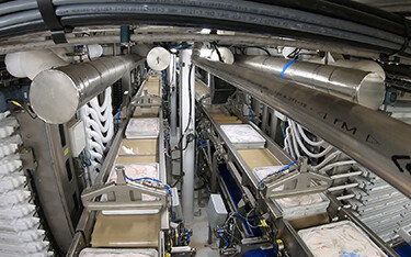 An onboard processing system installed by Carsoe.