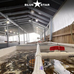 Blue Star Foods' blue crab recirculating aquaculture system facility.