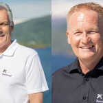 Benchmark Genetics Head -Emil Johannessen (left) and his successor, Geir Olav Melingen.