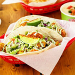 Fuzzy's Taco Shop's new Margarita Shrimp Taco.