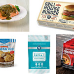 Five of the winning products from the Alaska Symphony of Seafood.