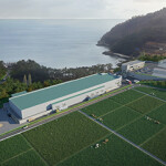 A rendering of BluGen's proposed RAS farm in South Korea.