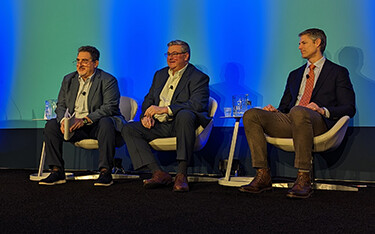 A panel on financing seafood businesses at Seafood Expo North America.