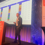 Rabobank Senior Industry Analyst Gorjan Nikolik presenting at the North Atlantic Seafood Forum.