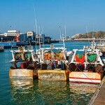 The port of Boulogne-sur-Mer.